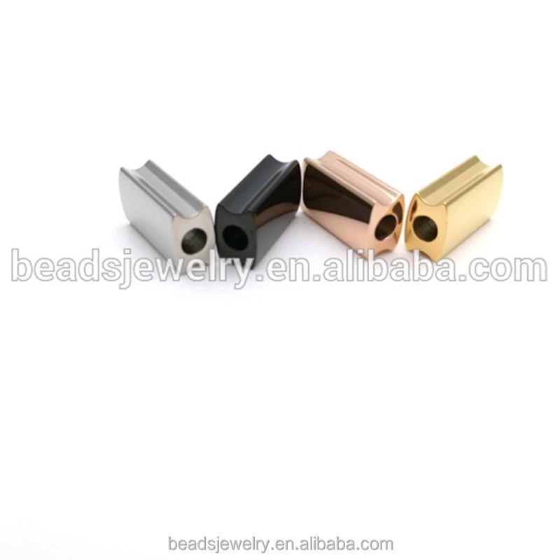 
Custom metal logo beads for jewelry making custom engraved metal logo beads for bracelets 