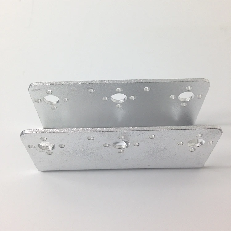 Aluminum Wide Metal U-Shape Mounting Bracket for Industrial Use