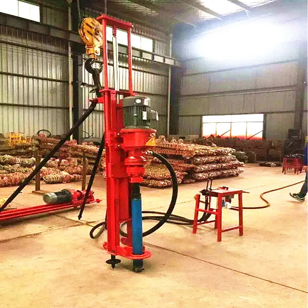High efficiency well drilling machine bore