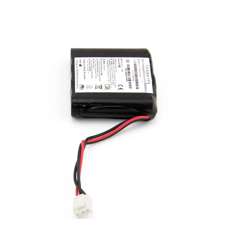 ShenZhen factory EDAN 14.8V 2200mAh rechargeable Li-ion medical battery