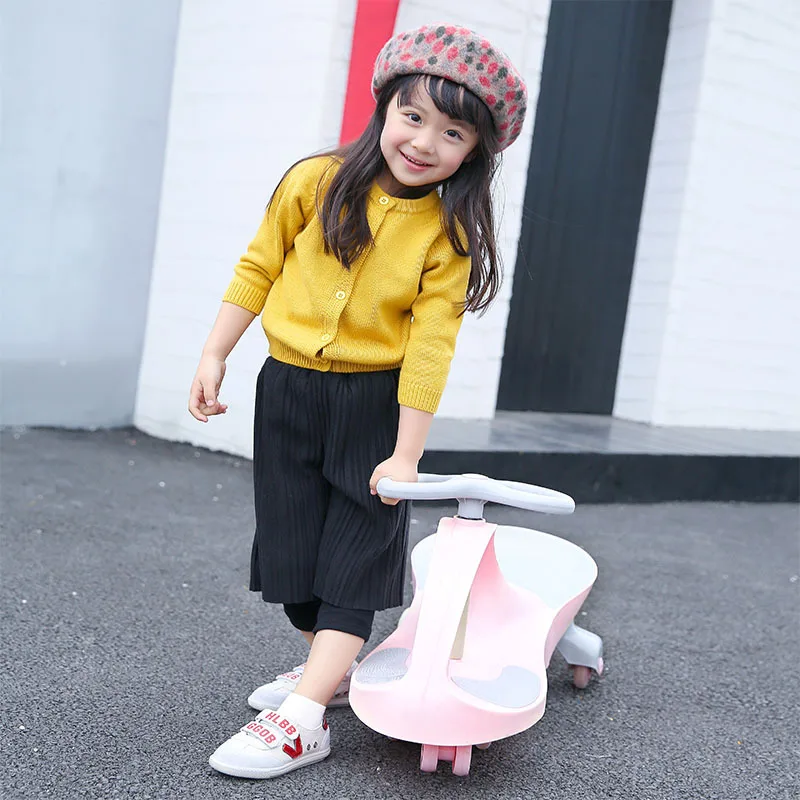 2020 Cheap price plastic ride on slide car kids wiggle racer twisting car