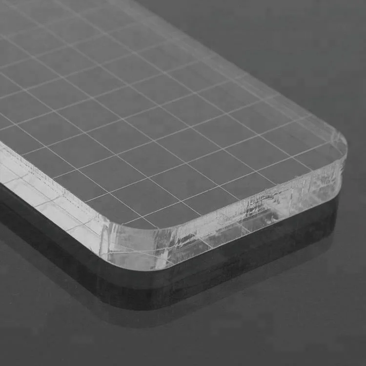 Krystal Acrylic Block, Acrylic Stamp Display For Scrapbooking Crafts Making