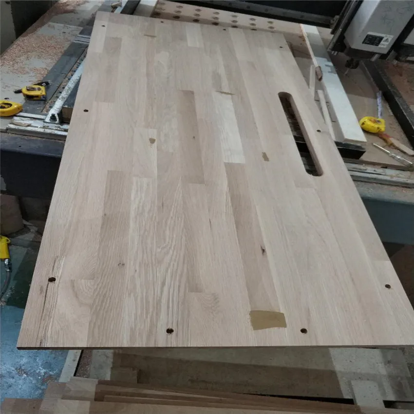 Low Price butcher block kitchen work table top With the Best Quality 100% Solid Wood 100% Solid Wood 2023 design