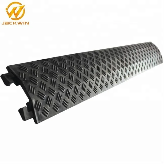 1 channel cable protection ramp in PVC Wire Cover Protector Ramp