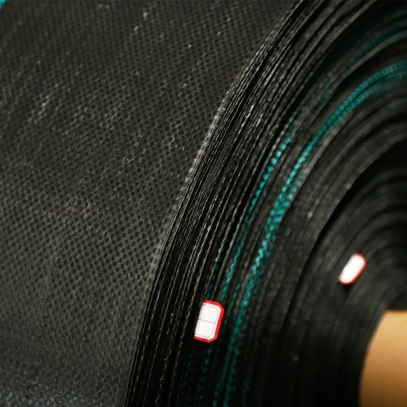 
100 Lined Ground Cover Weed Control Fabric Membrane Mulch 