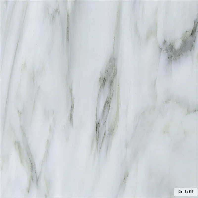 PET white marble effect Hot stamping foils for PVC plastic