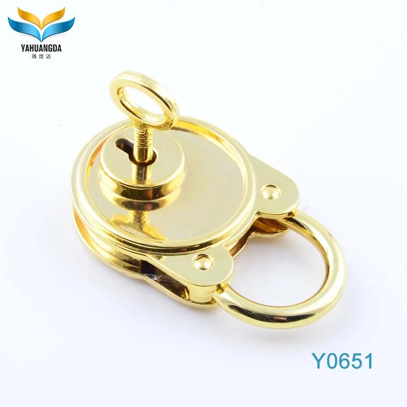 Metal Accessories Twist Locks Durable Clasp Turn Lock Purse Luggage Hardware Closure Bag Parts
