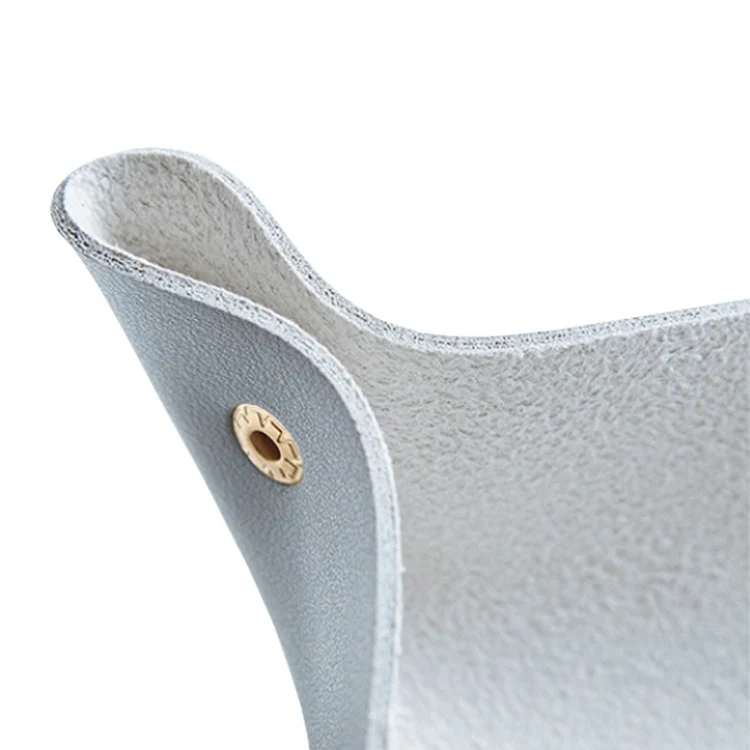 Горячая Распродажа, Красочный Держатель для всякой всячины, органайзер из искусственной кожи, лоток для хранения с пользовательским логотипом