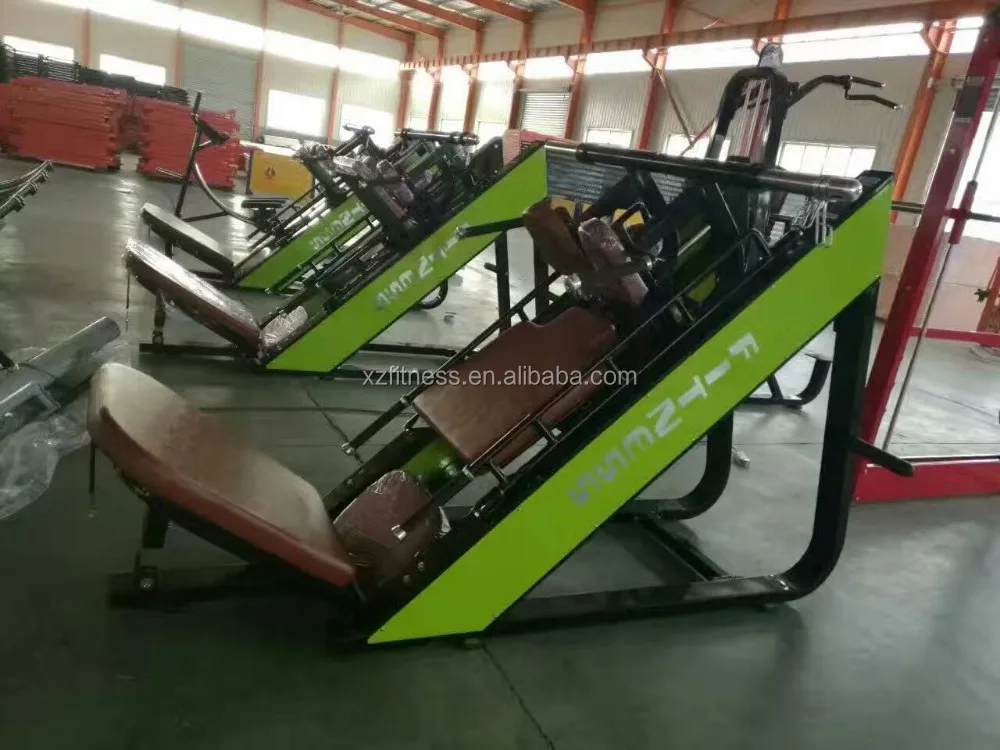 Weight Plated Leg Press Machine 45 Degree/ Strength Machine XZ-6023