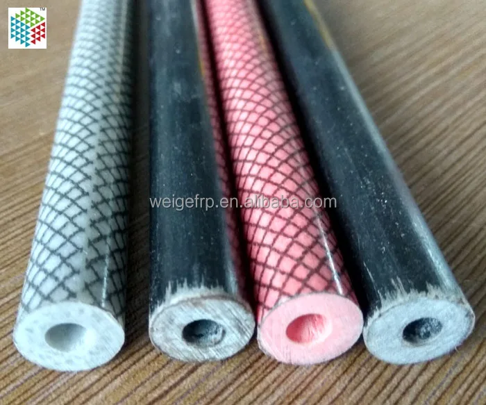 Anti-aging and Light Weight FRP GRP Fiberglass Pultruded Round tube