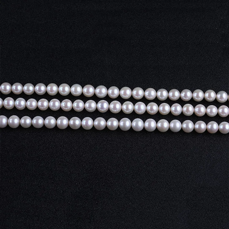 10-11mm AAAA White Round Freshwater Pearl Jewelry