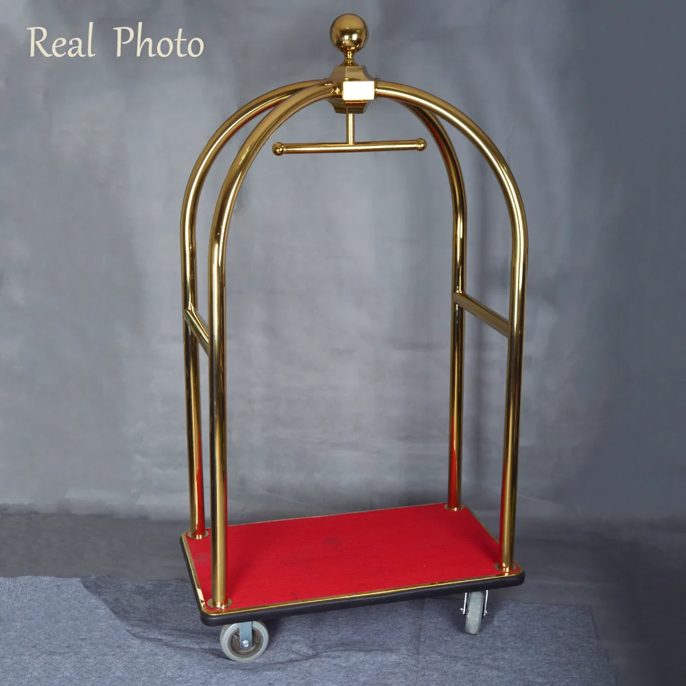 
Hotel supplies titanium luggage cart,luggage trolley,best luggage carrier (X-110) 
