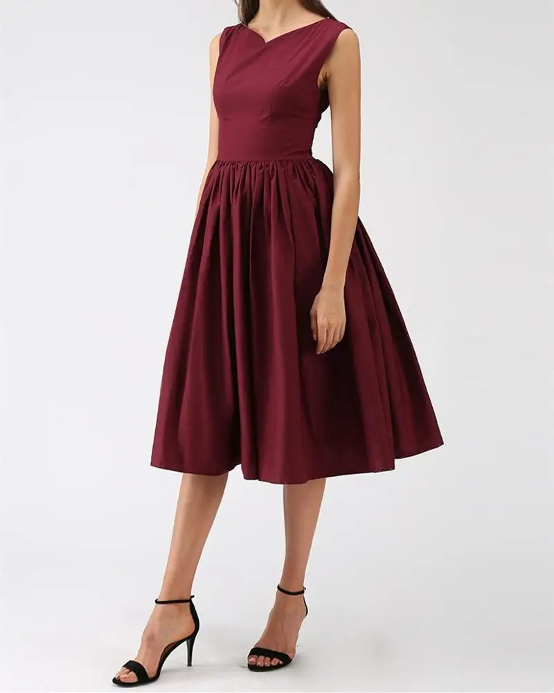 customized wholesale Classic Glamour Sleeveless prom Dress