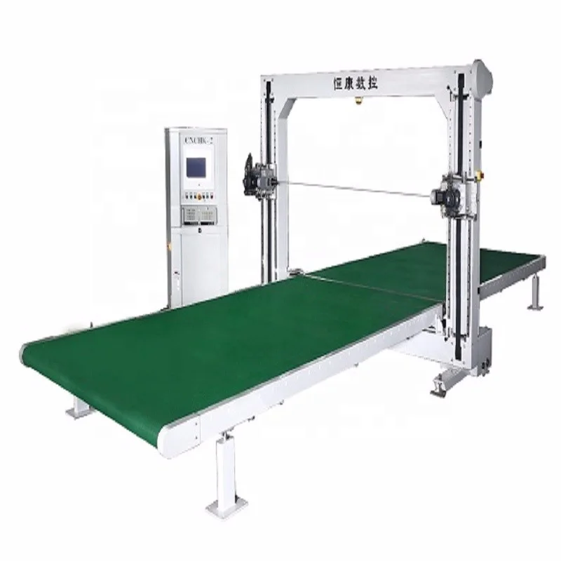 
hot sale! cnc foam cutter cnchk-2 type with horizontal continuous blade 