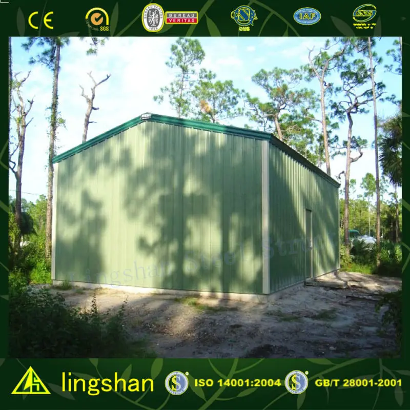 Steel warehouse building