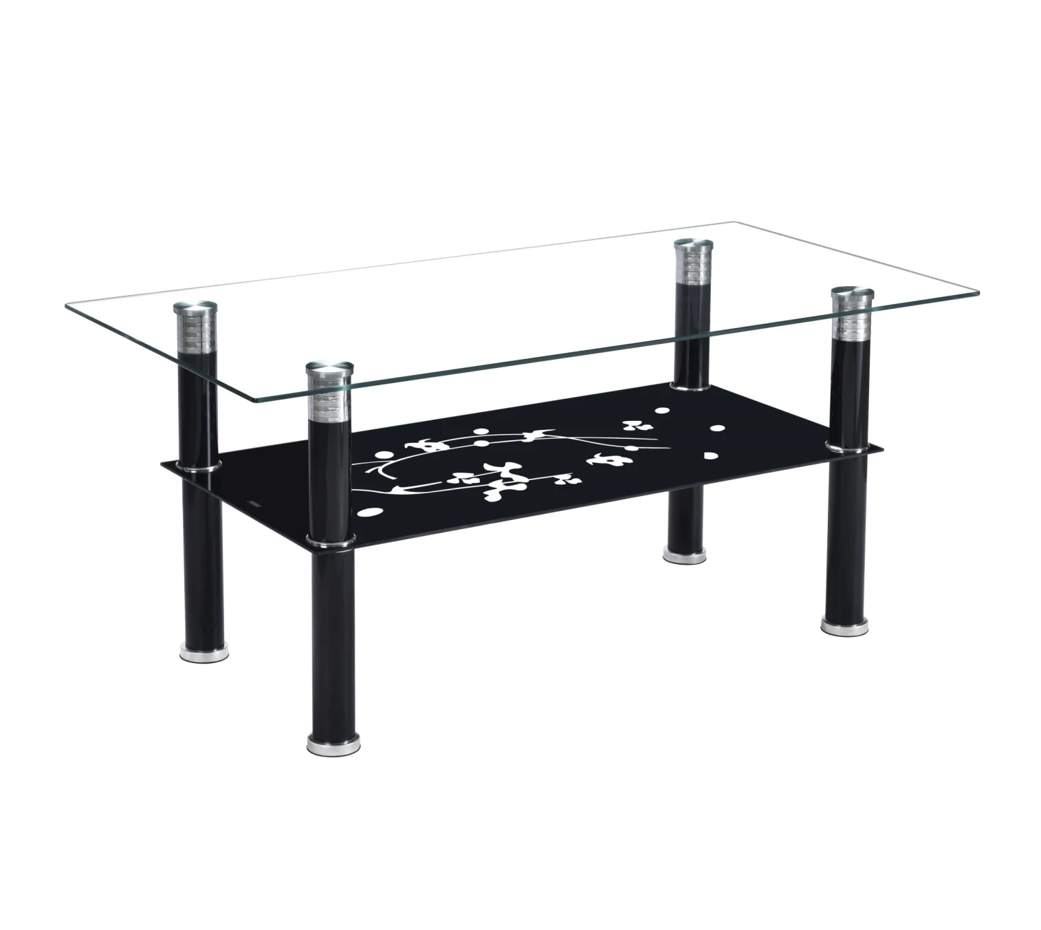 Cheap Tempered Glass Dining Table/ Dining Room Furtniure/Classic Modern Dining Table Set