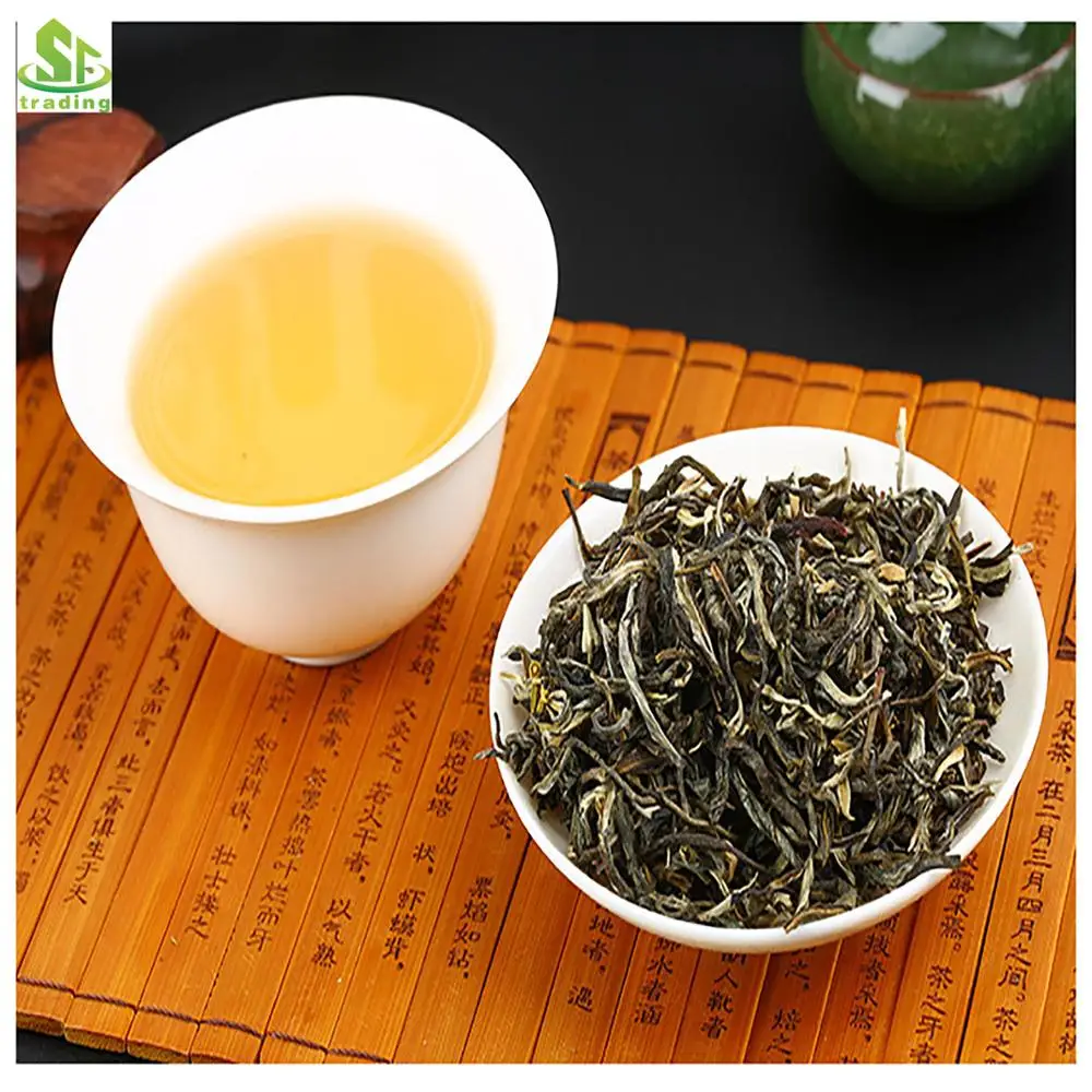 Premium Jasmine Green Tea China green tea aroma with flower bud Jasmine Tea