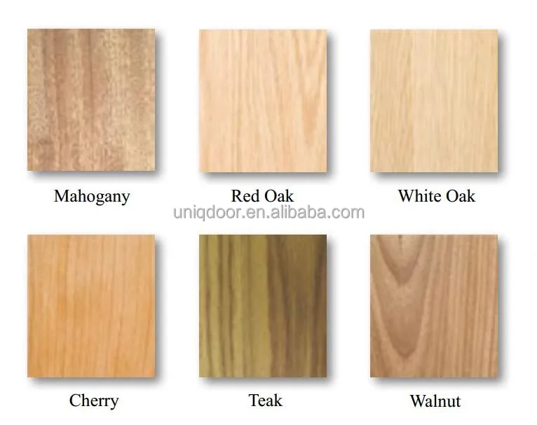 
Walnut veneer laminated MDF interior doors 