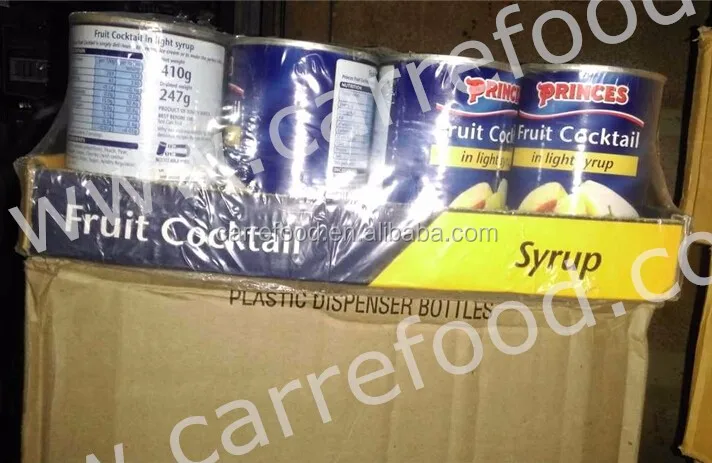 Fruit cocktail thailand / fruit cocktail in syrup / Cocktail fruits in cans