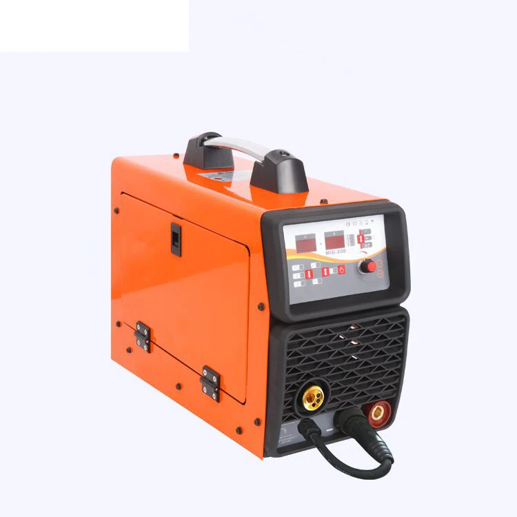 Digital control single phase mig mag inverter welding machine 200A igbt MIG 200a portable mig welder