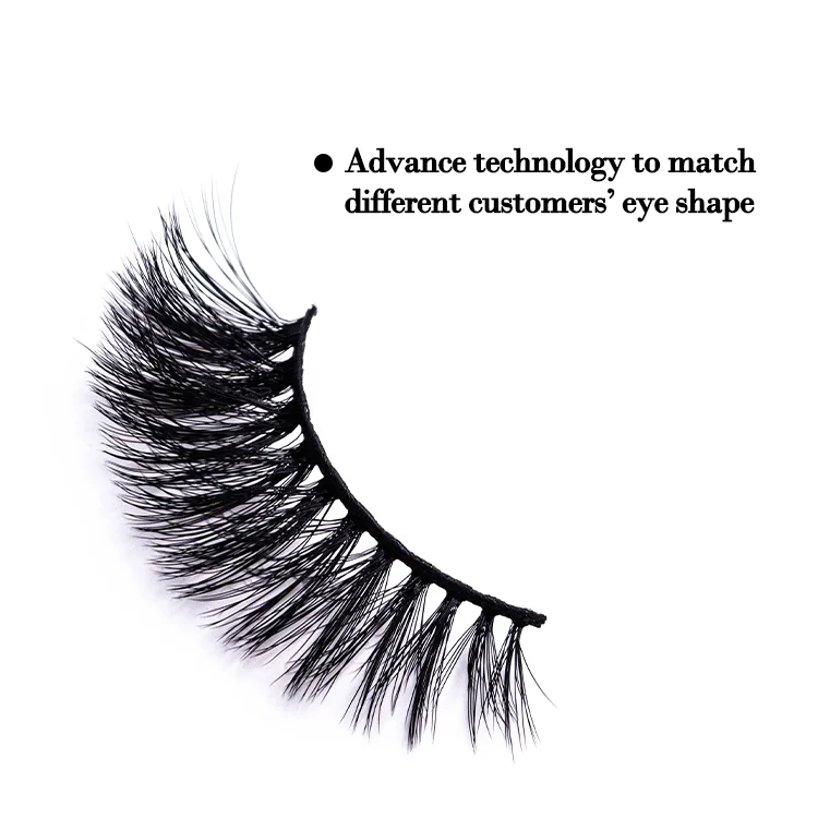 
Wholesale Lashes Best Silk Faux Mink Strip Private Label Custom Eyelashes 