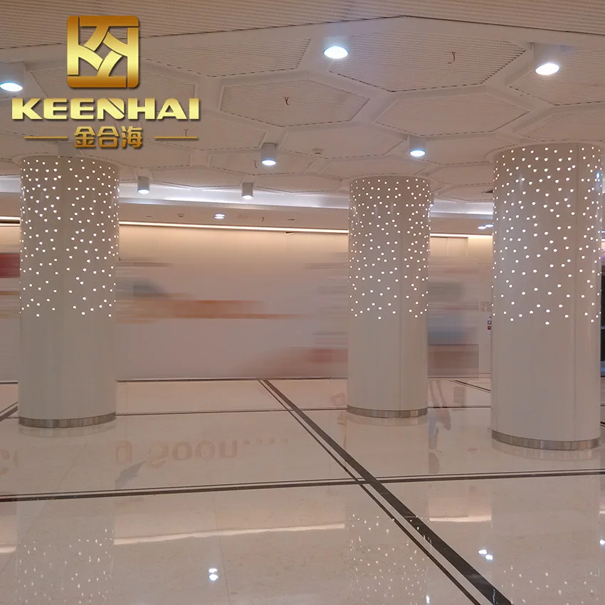 Decorative Stainless Steel Building Material Structural Column and Pillar Cladding for Metal Building Construction