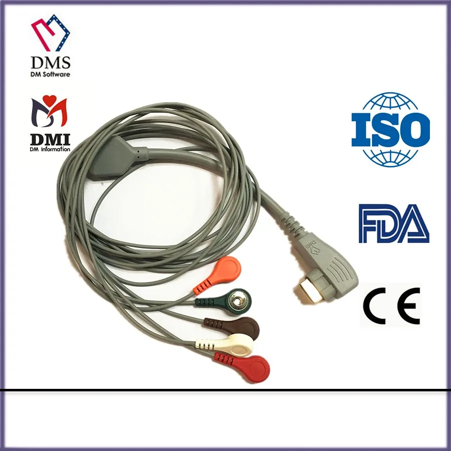 DMS300- 4A ecg test machine high sample rate approved CE/ISO 13485 certificate holter recorder heart rate monitor