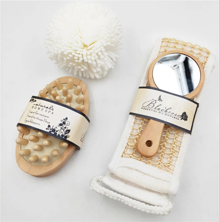 Promotional natural spa Bath Set Gift for shower