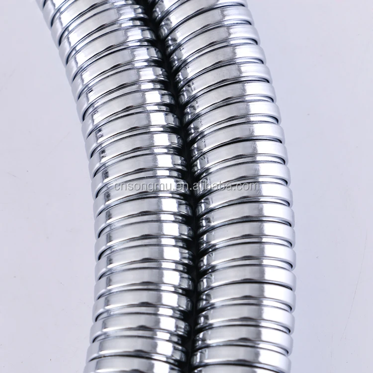 
High Quality Chrome Plated Stainless Steel Shower Hose bathroom accessories 