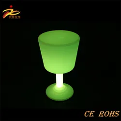 Пластиковая светодиодная Напольная Лампа, меняющая цвет RGB, с пультом дистанционного управления для украшения дома