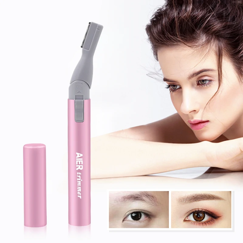 CNAIER AE-819 amazon top sell Hair Trimmer Lady Electric eyebrow Trimmer eyebrow hair remover trimmer