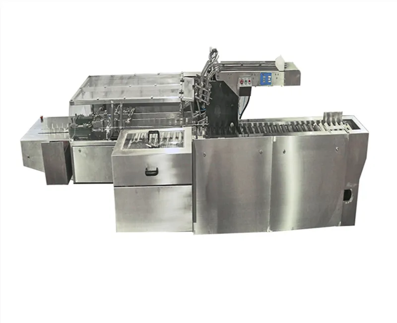 
AUTOMATIC BOX PACKING MACHINE FOR TOOTHPASTE IN TOOTHPASTE MAKING LINE 
