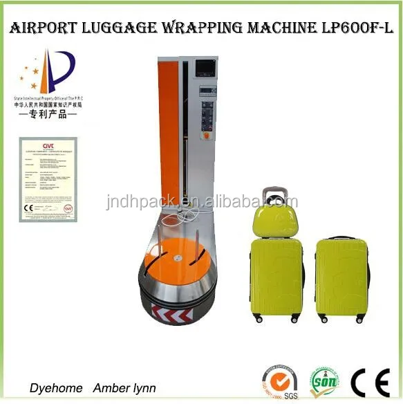 аэропорту багаё упаковочная машина/багажа обертки 008615215316080