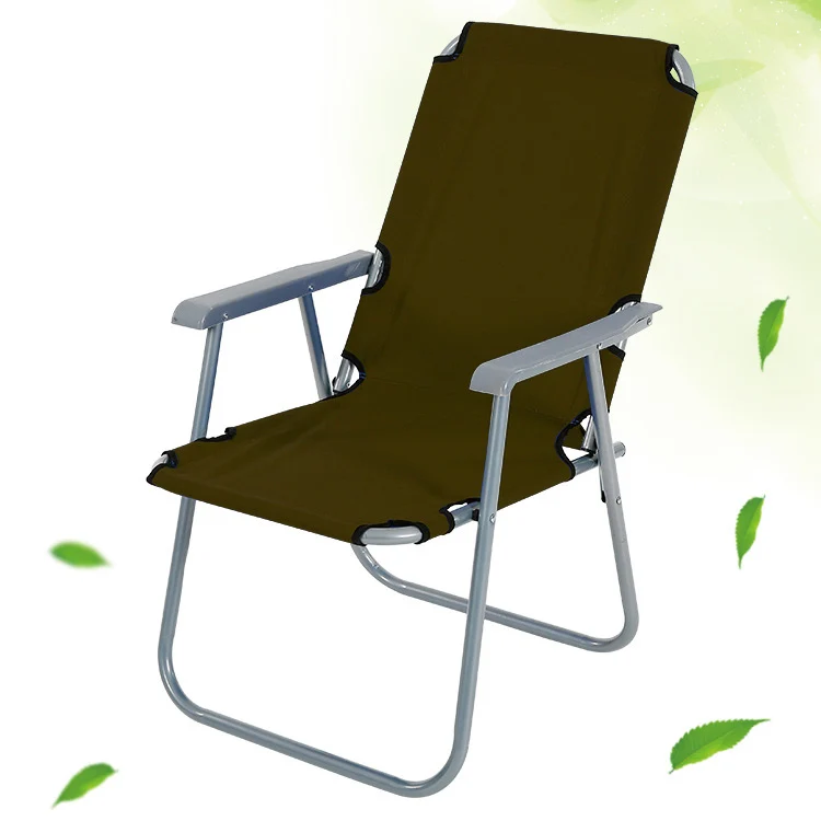 Beach folding camping chair with best quality fishing beach useful design steel chair