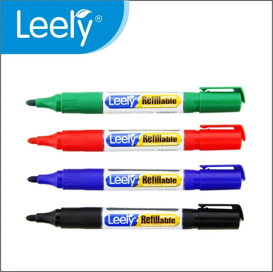 refillable white board marker without valve system L-202