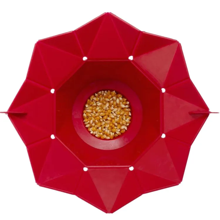 Silicone collapsible popcorn box packaging bucket cup tins bowl custom folding