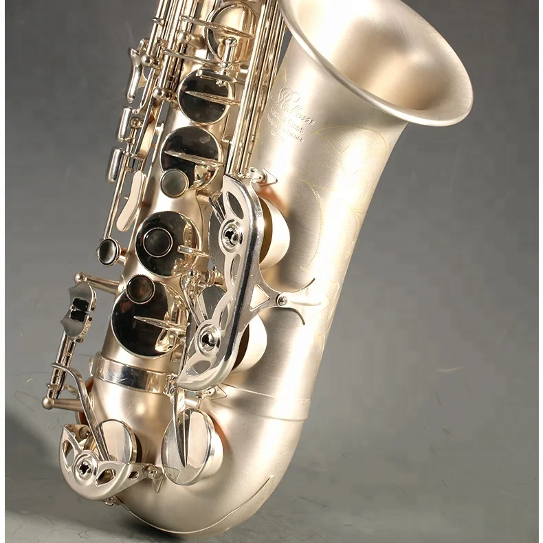 
Accept OEM Dasheng Music DSAS-711MS Matt Silver Alto Saxophone 