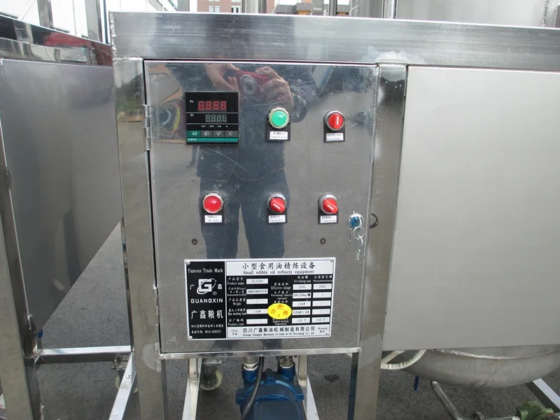 Low Price ! Animal Fat Oil Refining Machine Crude Oil Refinery for Sale