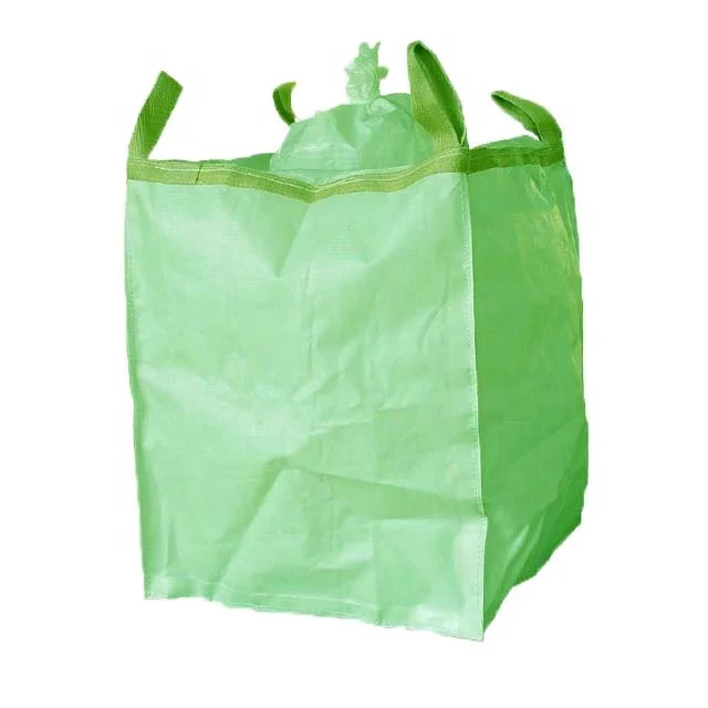 
Big bag 1000kg FIBC container bag black with filling spout 