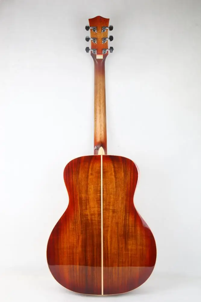 41 inch high quality OM barrel spruce  Acacia veneer acoustic guitar