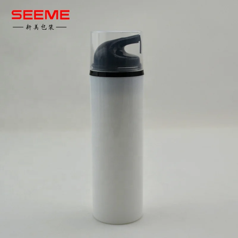 empty white plastic body lotion bottle cosmetic lotion pump bottle airless pump bottle 30ml 50ml 80ml 100ml 120ml 150ml