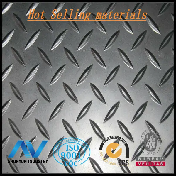 ASTM A36 1045 A105 алмазные листы из нержавеющей стали от Шанхайского поставщика Китая