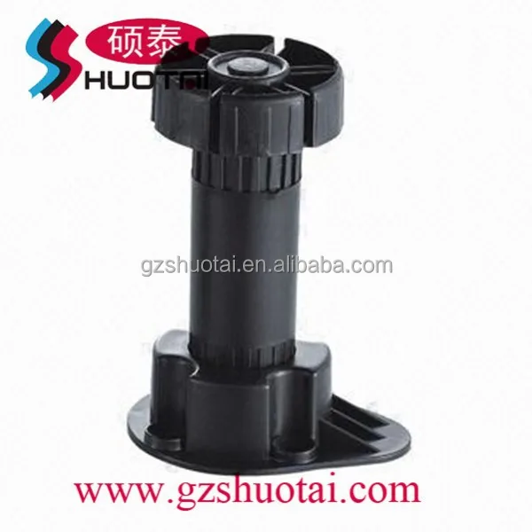 adjustable cabinet legs, Plastic adjustable foot