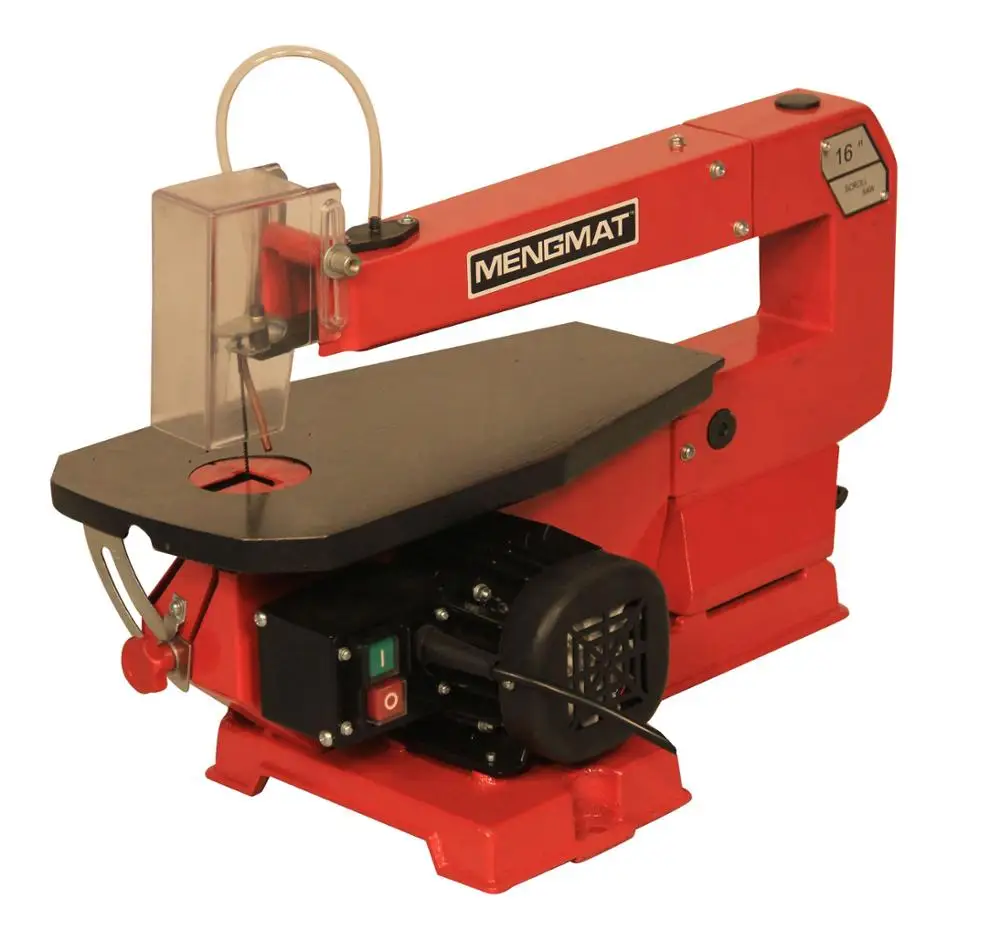 woodworking industrial precision bench table variable speed scroll saw machine
