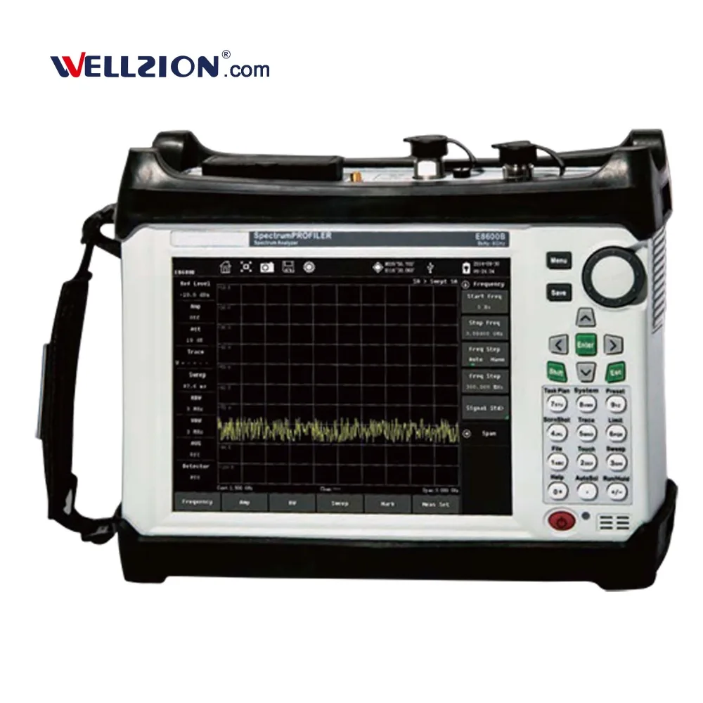 E8600B,9kHz~6.0GHz  Handheld Interference Spectrum Analyzer for 2G 3G 4G network