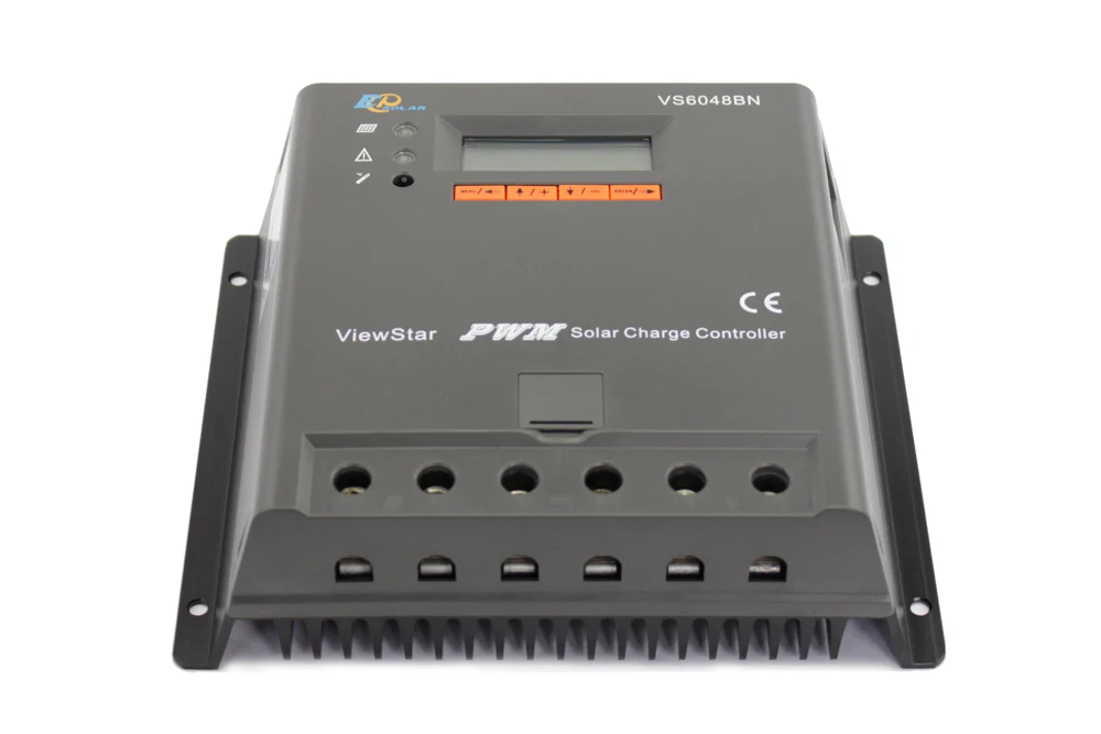EPEVER VS6048BN 60A 12v/24/v36v/48v PWM Solar Charge Controller for home use epsolar With RS485