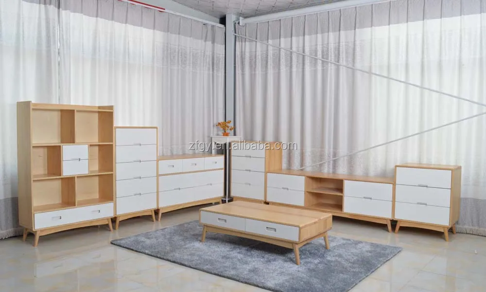 Wholesale solid wood lounge furniture in living room