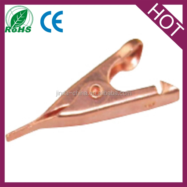 Миниатюрные или стандартные зажимы крокодил/крокодил в различных количествах.