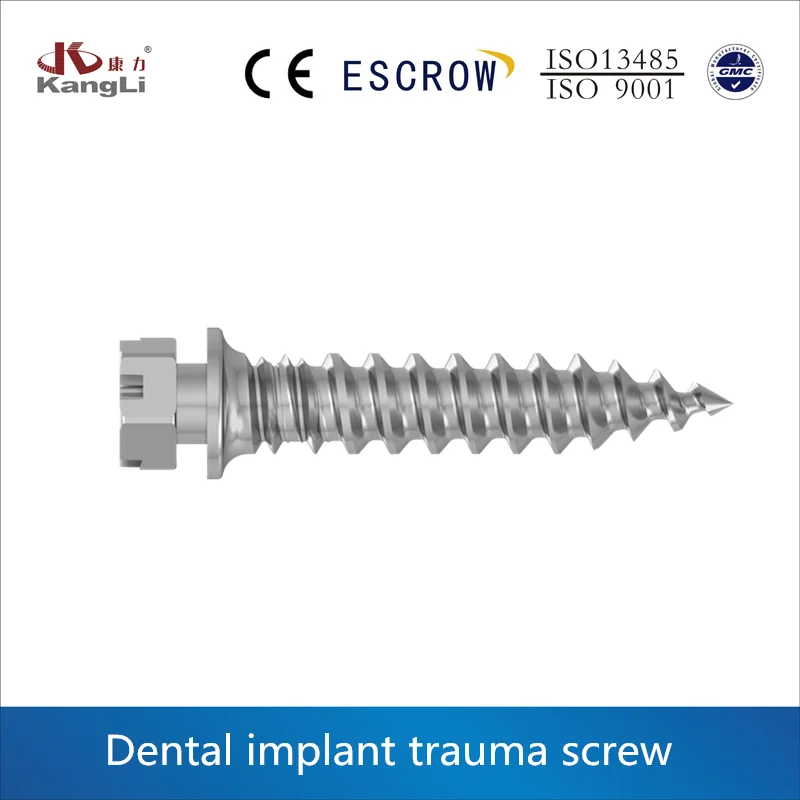 Dental surgical titanium alloy orthodontic mini screw,dental implant screw