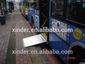 CE Wheelchair Ramp Used for City Bus Bus Ramps for disabled